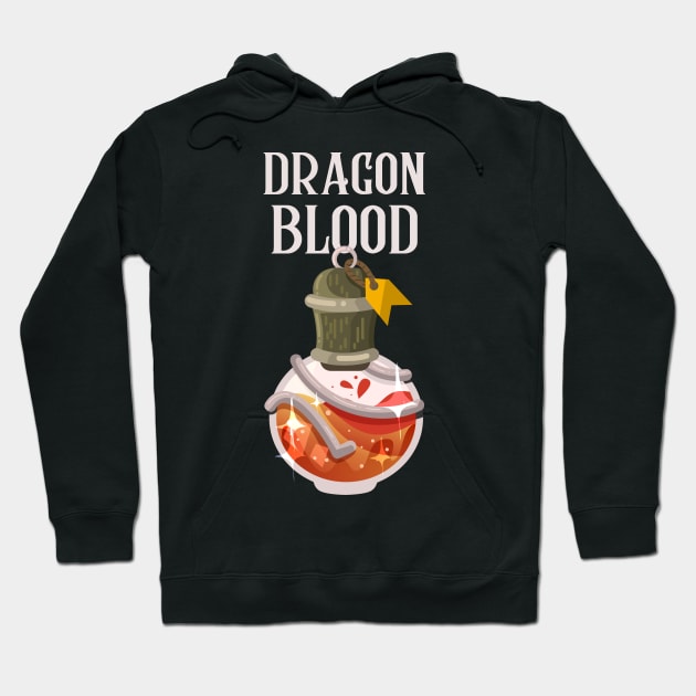 Dragon Blood Hoodie by Lasso Print